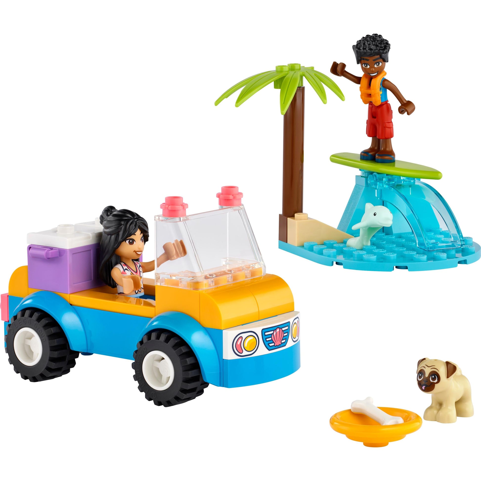 LEGO® Friends Beach Buggy Fun 41725 Building Toy Set (61 Pieces)