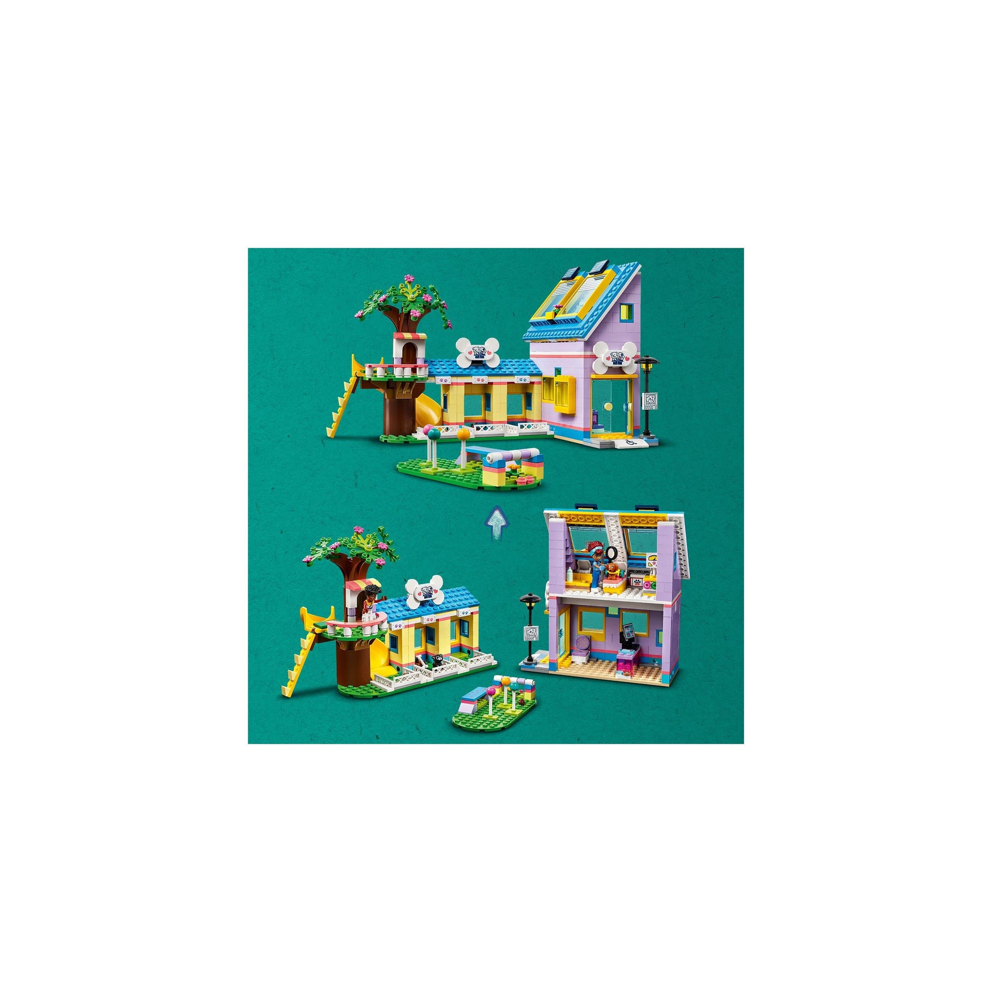 LEGO® Friends Dog Rescue Centre 41727 Building Toy Set (617 Pieces)