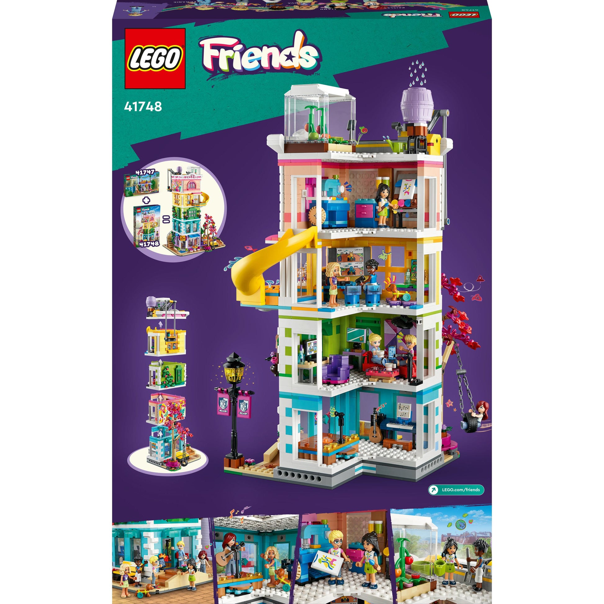 LEGO® Friends Heartlake City Community Centre 41748 Building Toy Set (1,513 Pieces)