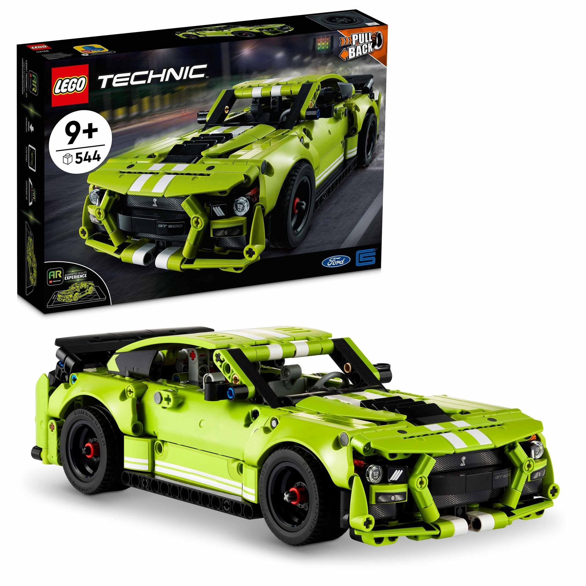 LEGO® Technic Ford Mustang Shelby® GT500® 42138 Model Building Kit (544 Pieces)