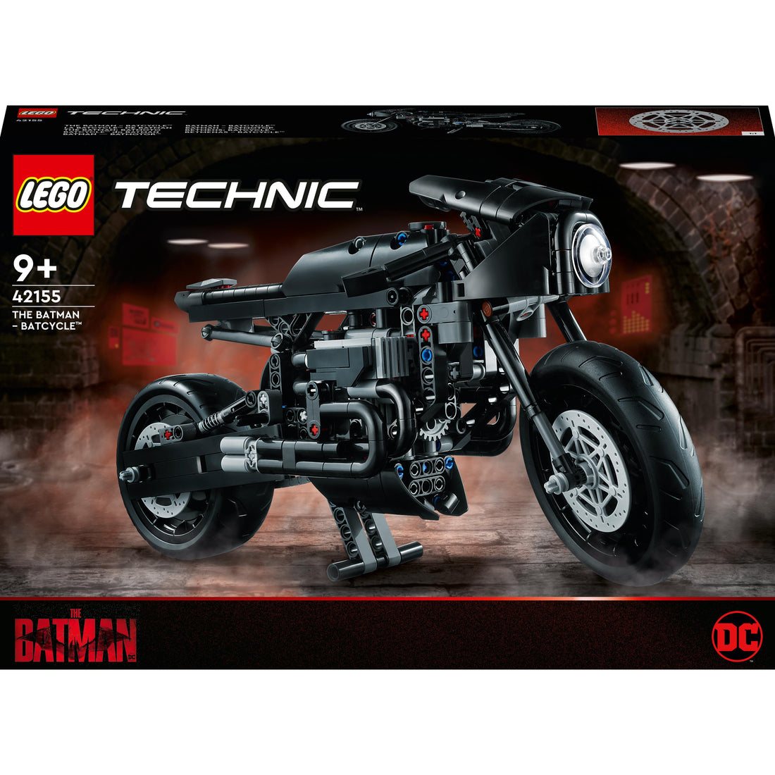 LEGO® Technic THE BATMAN - BATCYCLE™ 42155 Building Toy Set (641 Pieces)