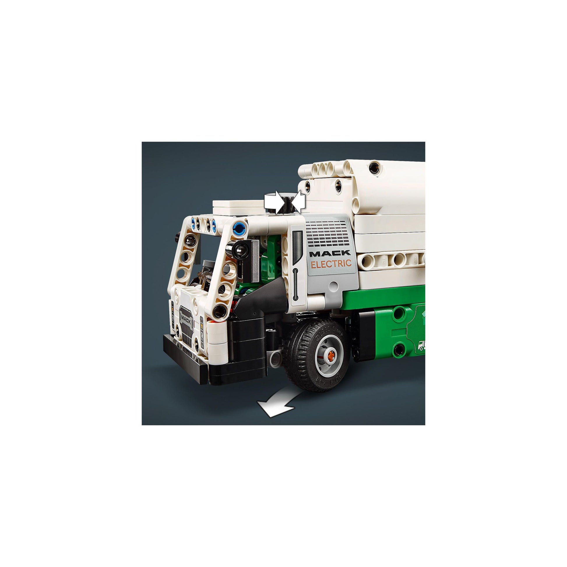 LEGO® Technic Mack® LR Electric Garbage Truck 42167