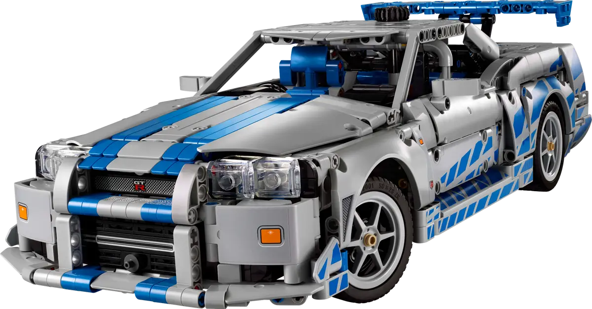 LEGO 42210 2 Fast 2 Furious Nissan Skyline GT-R (R34) Car