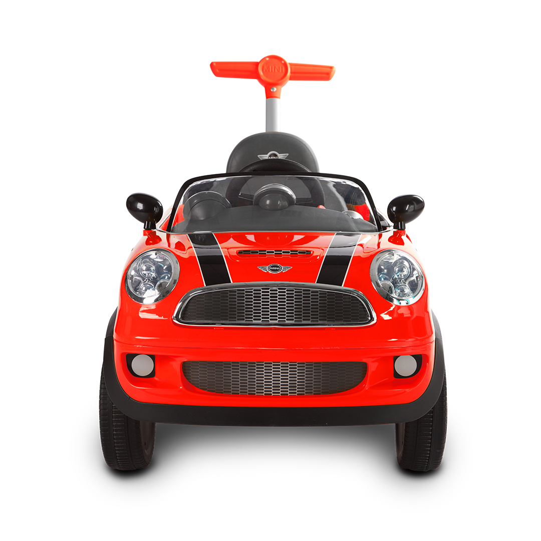 Rollplay Mini Cooper Push Car, Red