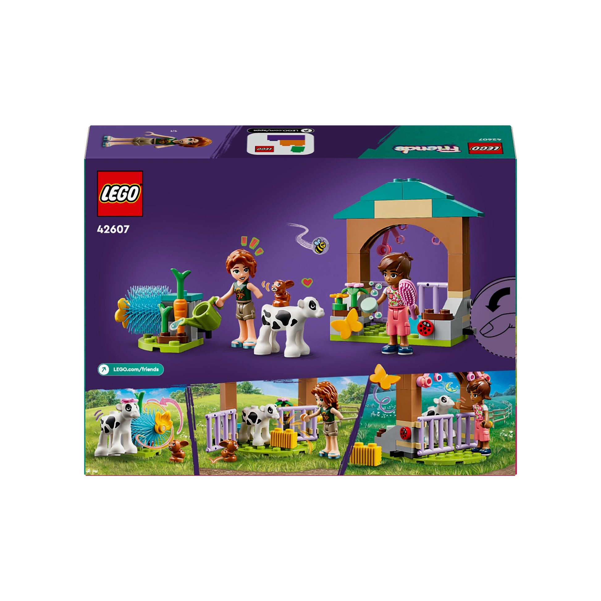 LEGO® Friends Autumn’s Baby Cow Shed Toy 42607