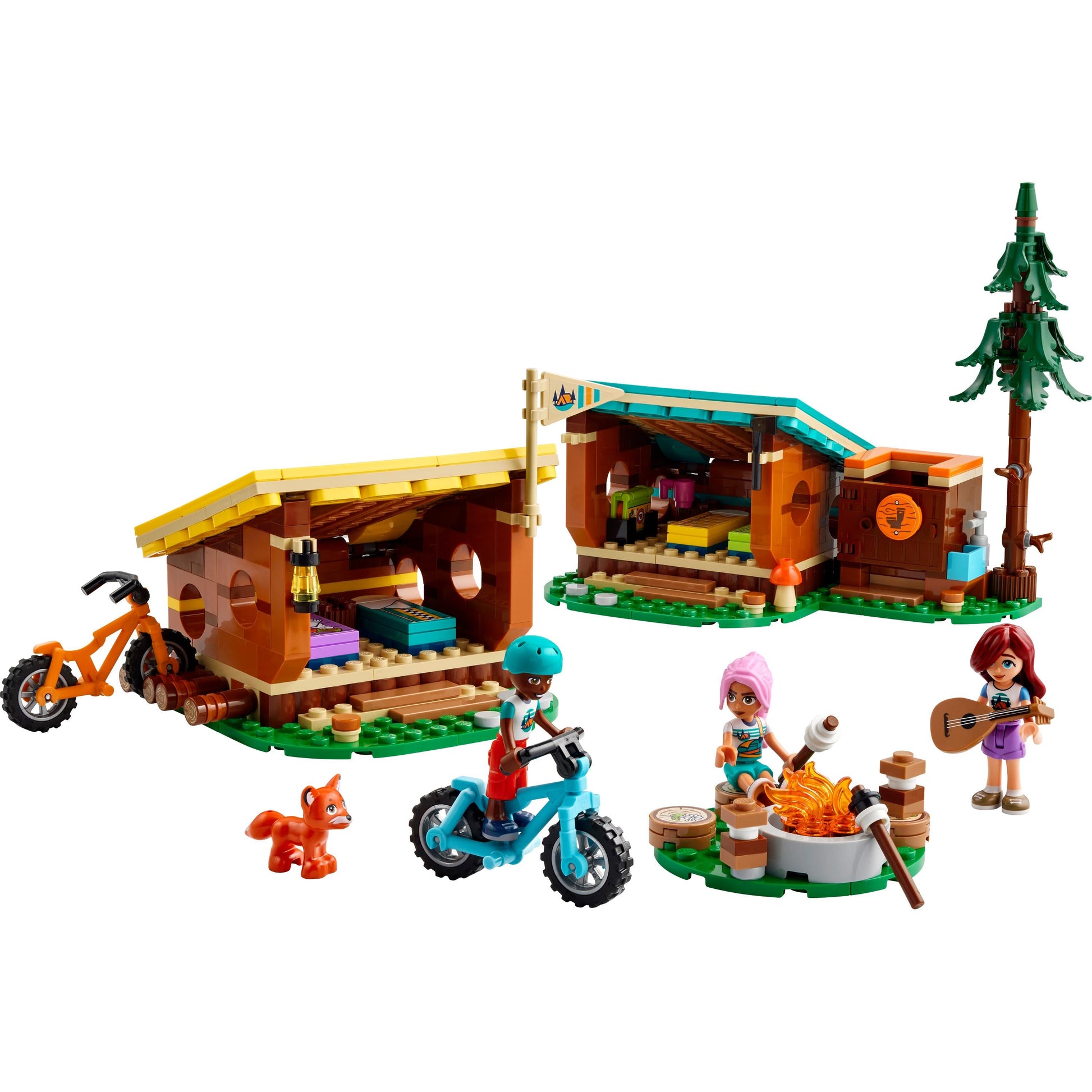 LEGO® Friends Adventure Camp Cosy Cabins Camping Toy 42624