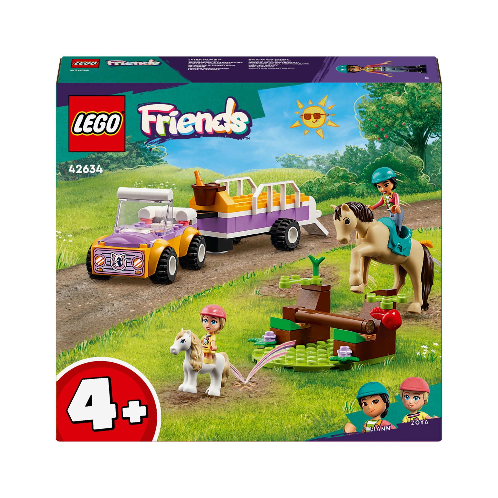 LEGO® Friends Horse and Pony Trailer Toy 42634