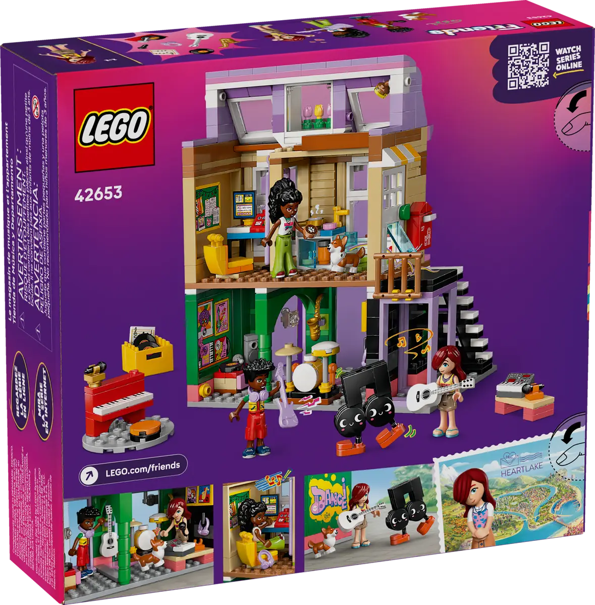 LEGO 42653 Music Store & Apartment