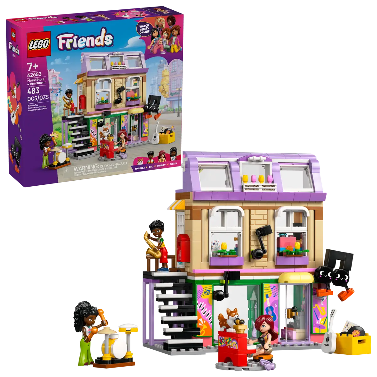 LEGO 42653 Music Store & Apartment