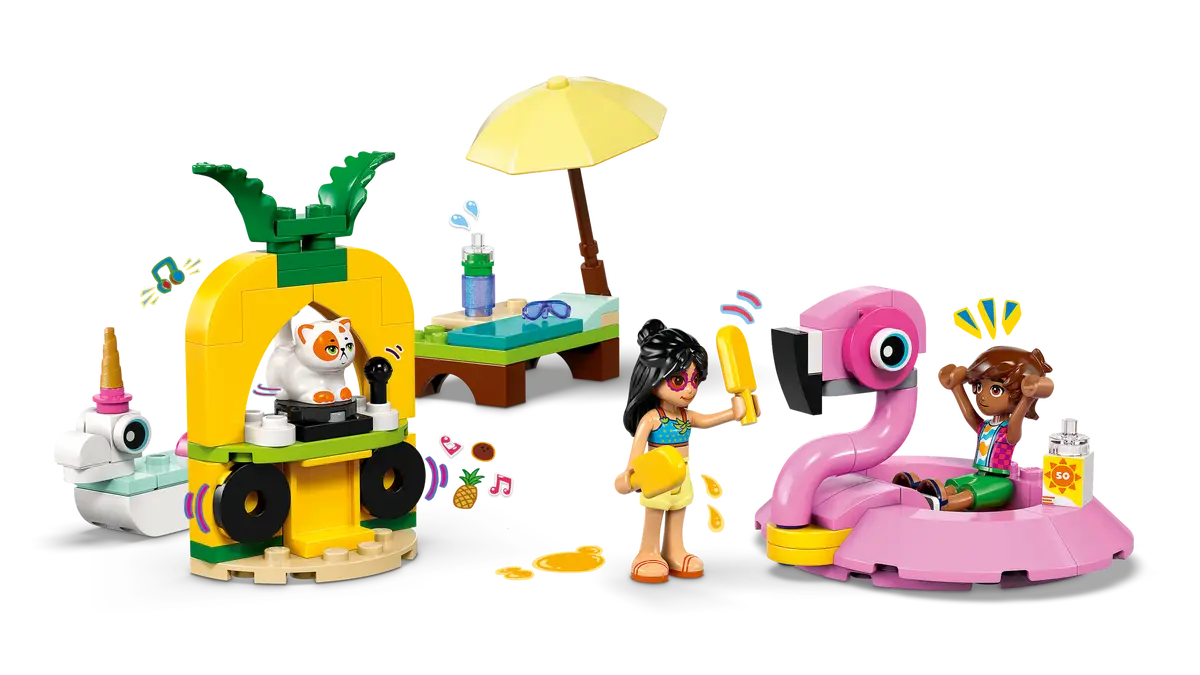 LEGO 42658 Unicorn & Flamingo Pool Party