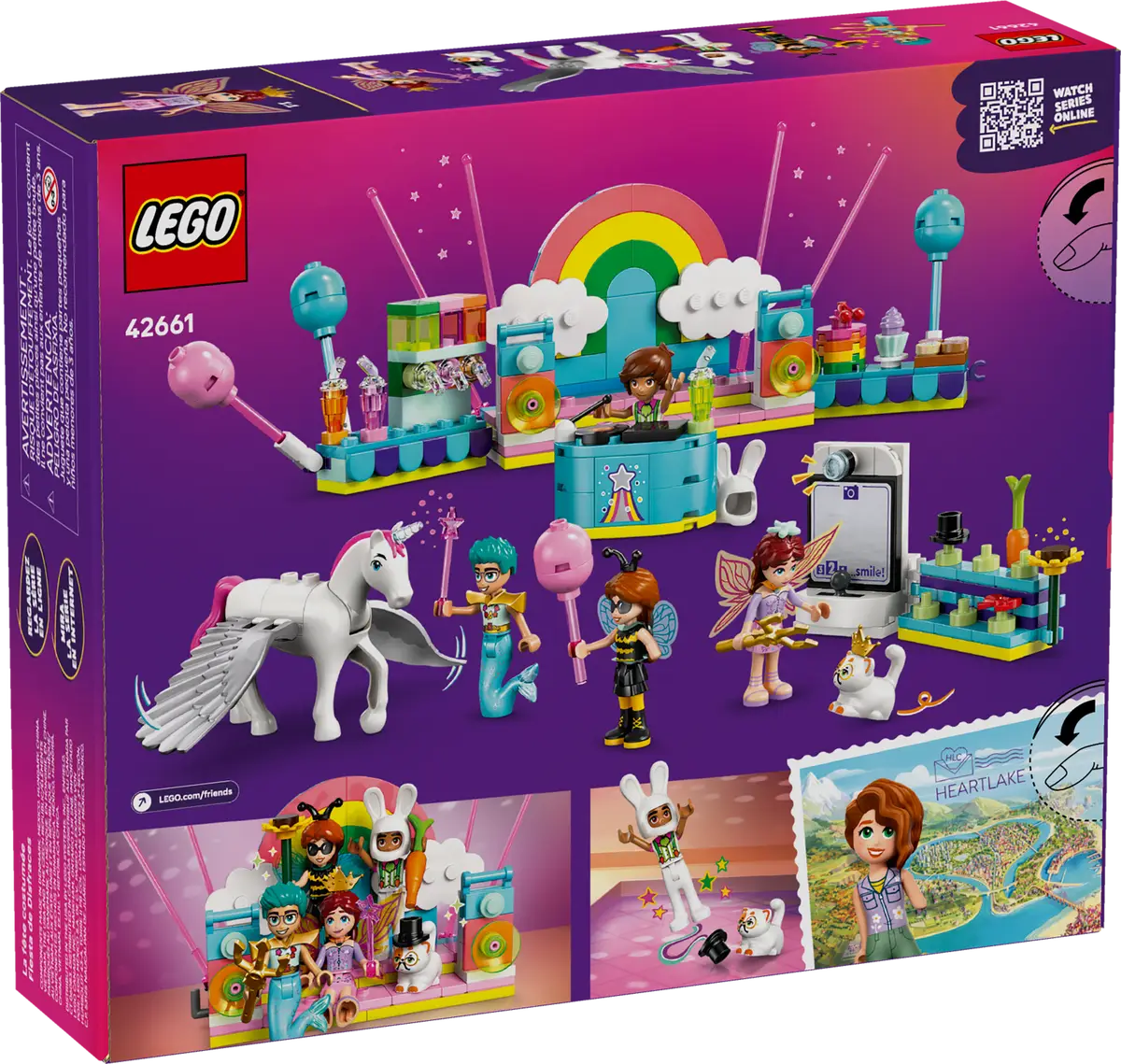 LEGO 42661 Costume Party with Unicorn & Fairy