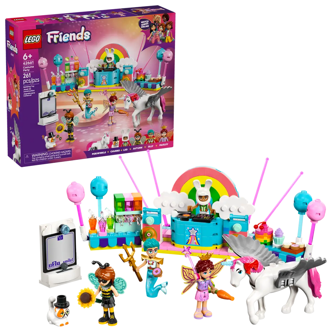 LEGO 42661 Costume Party with Unicorn & Fairy