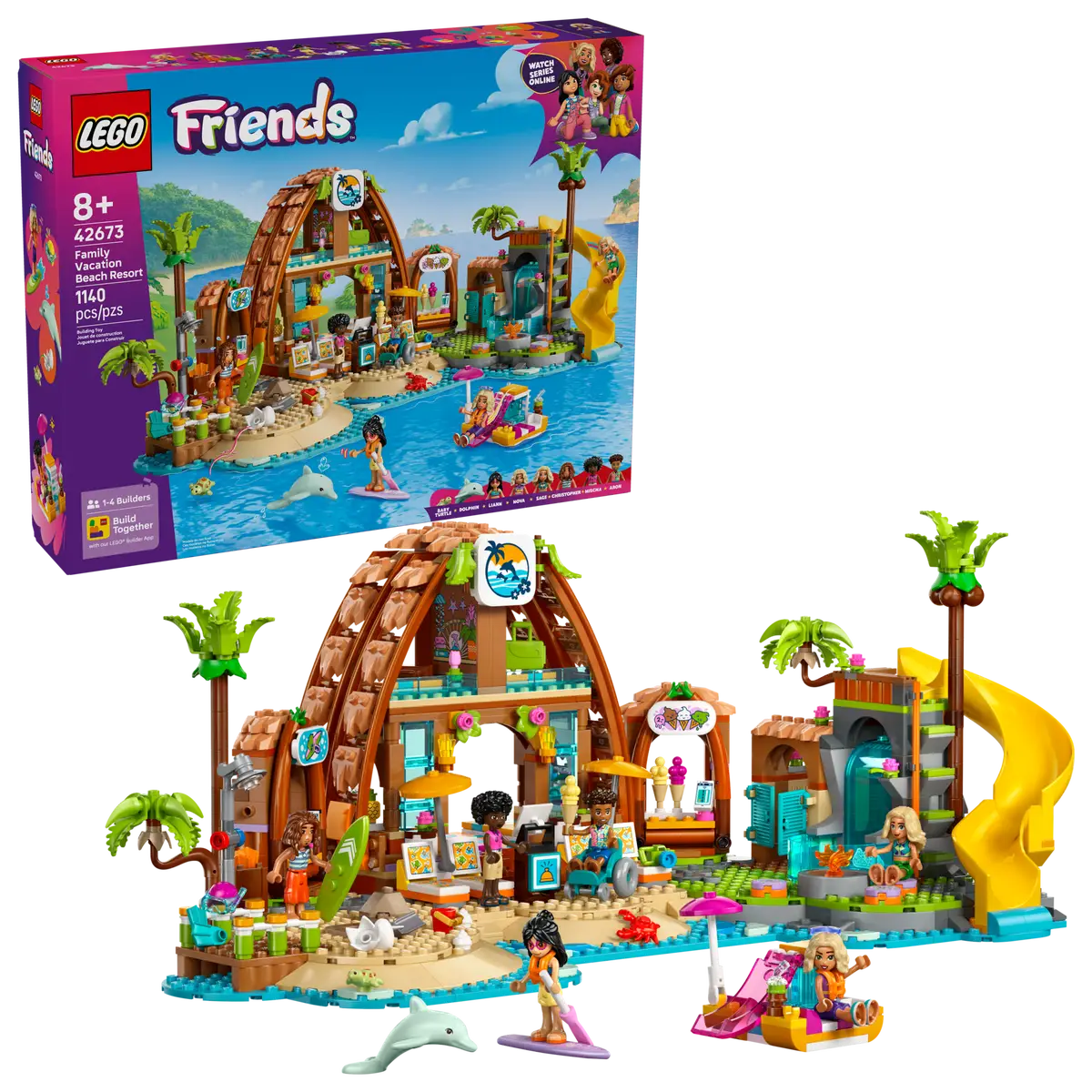 LEGO 42673 Family Vacation Beach Resort