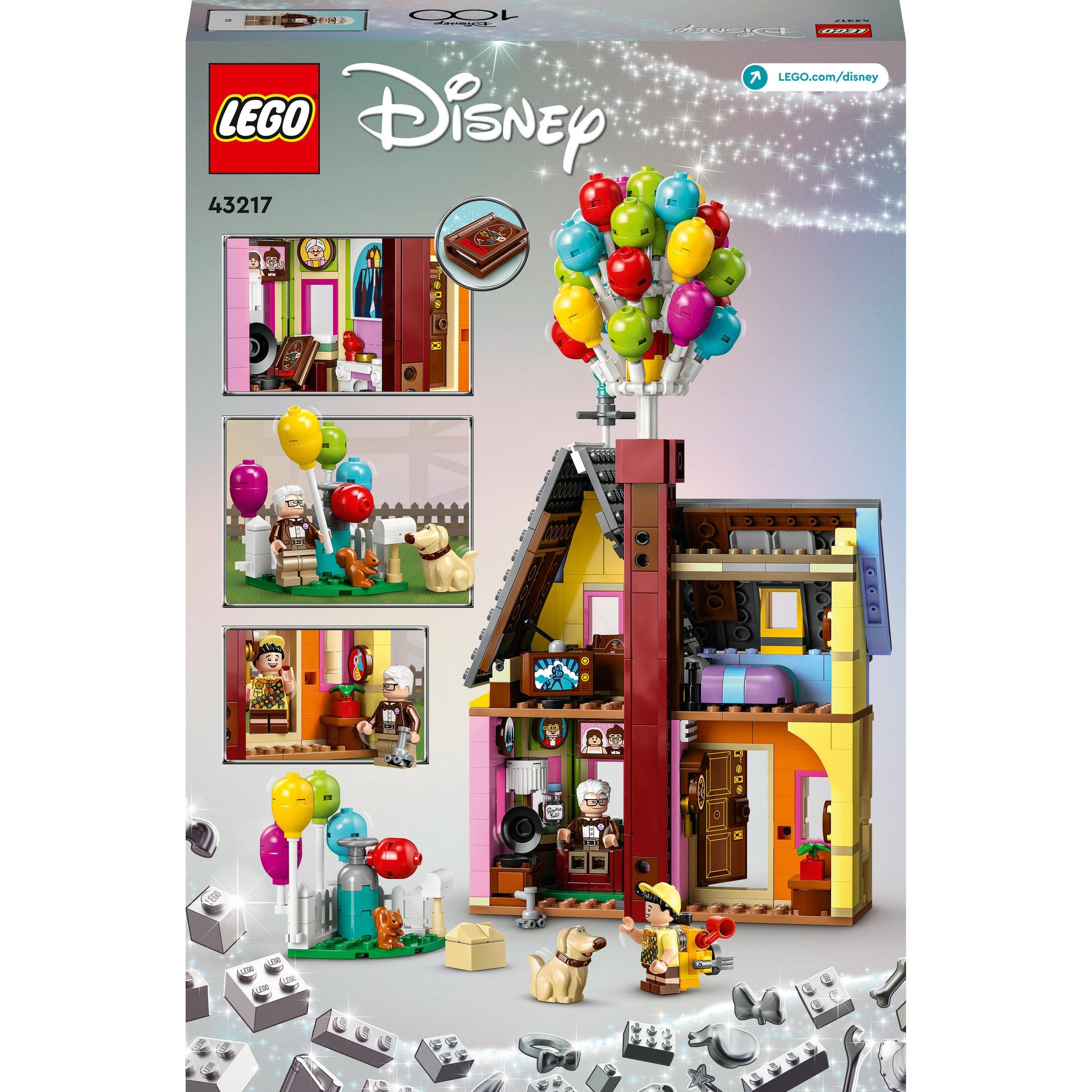 LEGO® | Disney and Pixar ‘Up’ House 43217 Building Toy Set (598 Pieces)