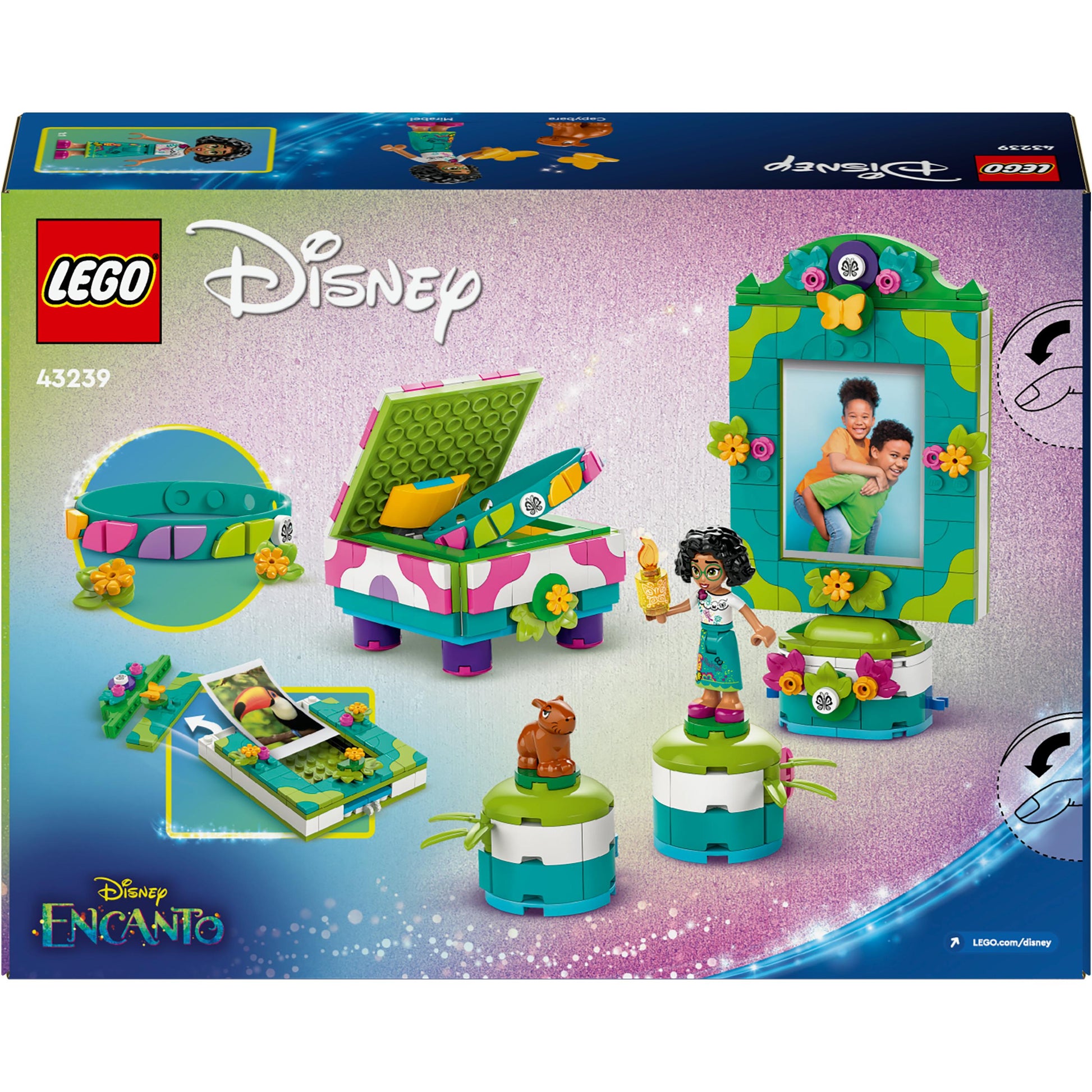 LEGO® _ Disney Encanto Mirabel’s Photo Frame and Jewellery Box 43239