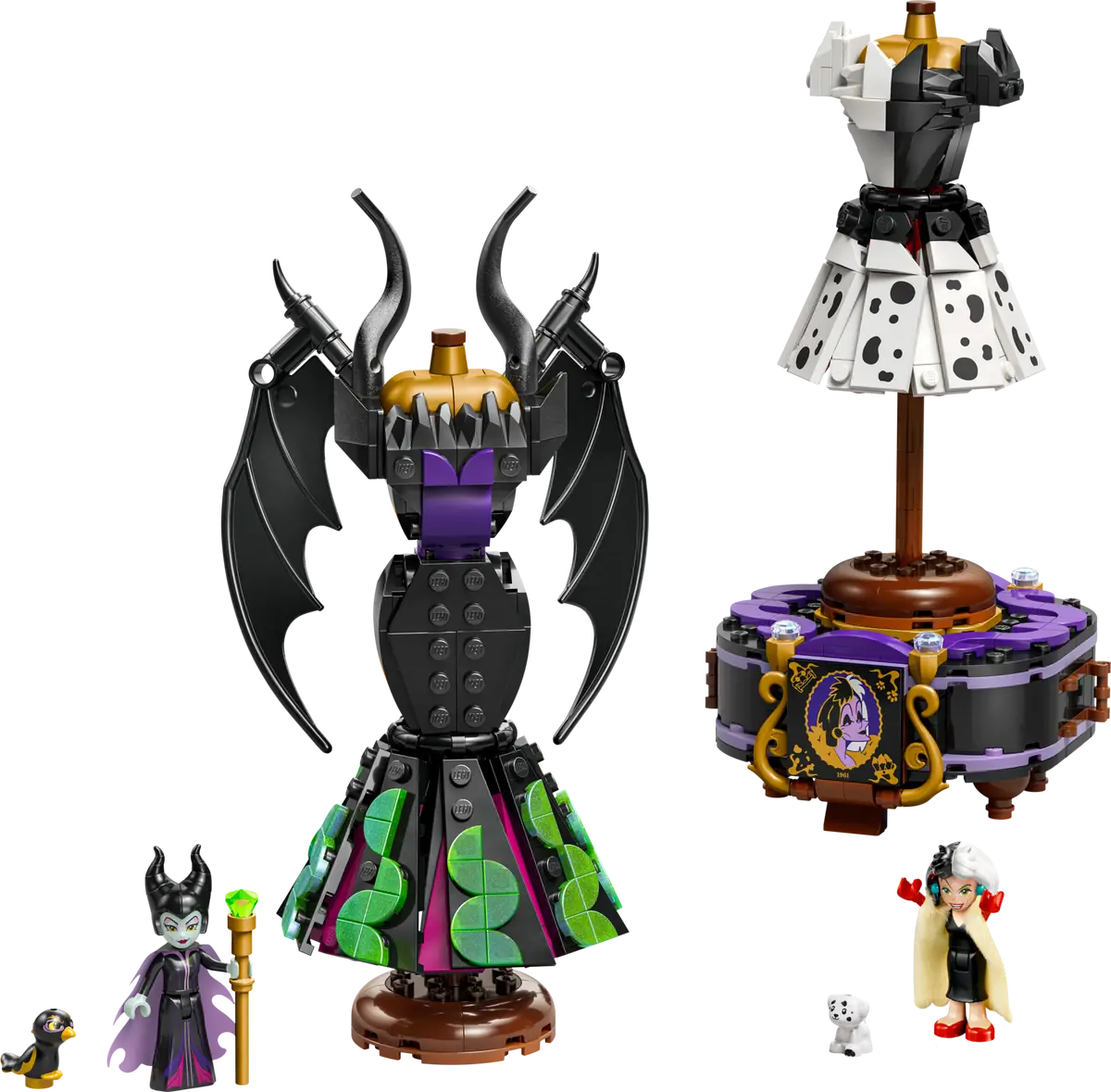 LEGO 43262 Maleficent's and Cruella De Vil's Dresses