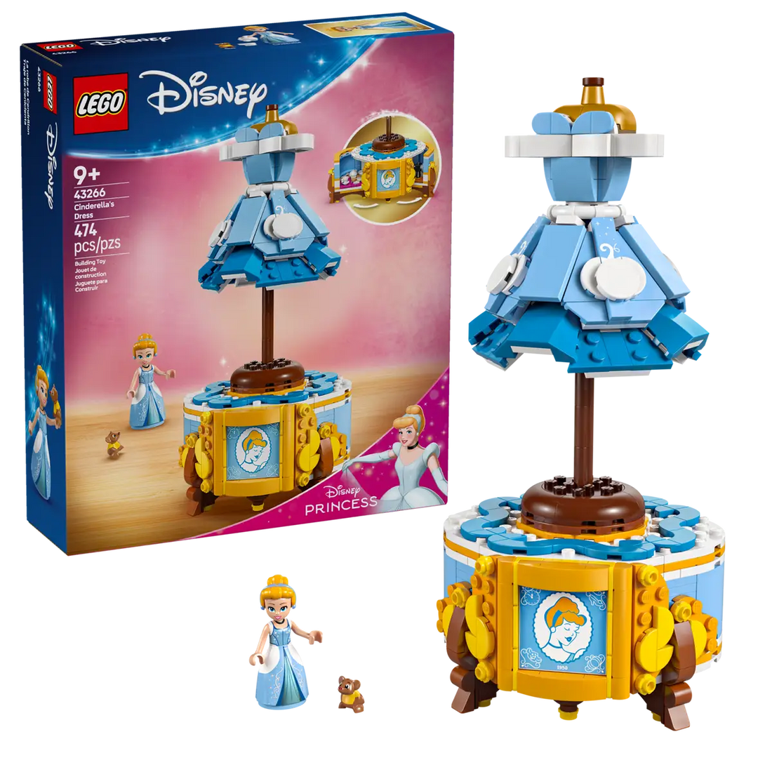 LEGO 43266 Cinderella's Dress