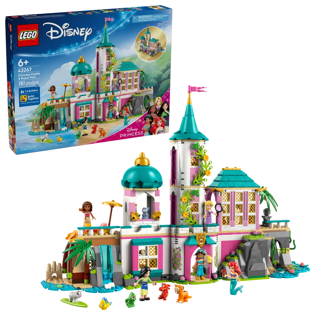 LEGO 43267 Princess Castle & Royal Pets