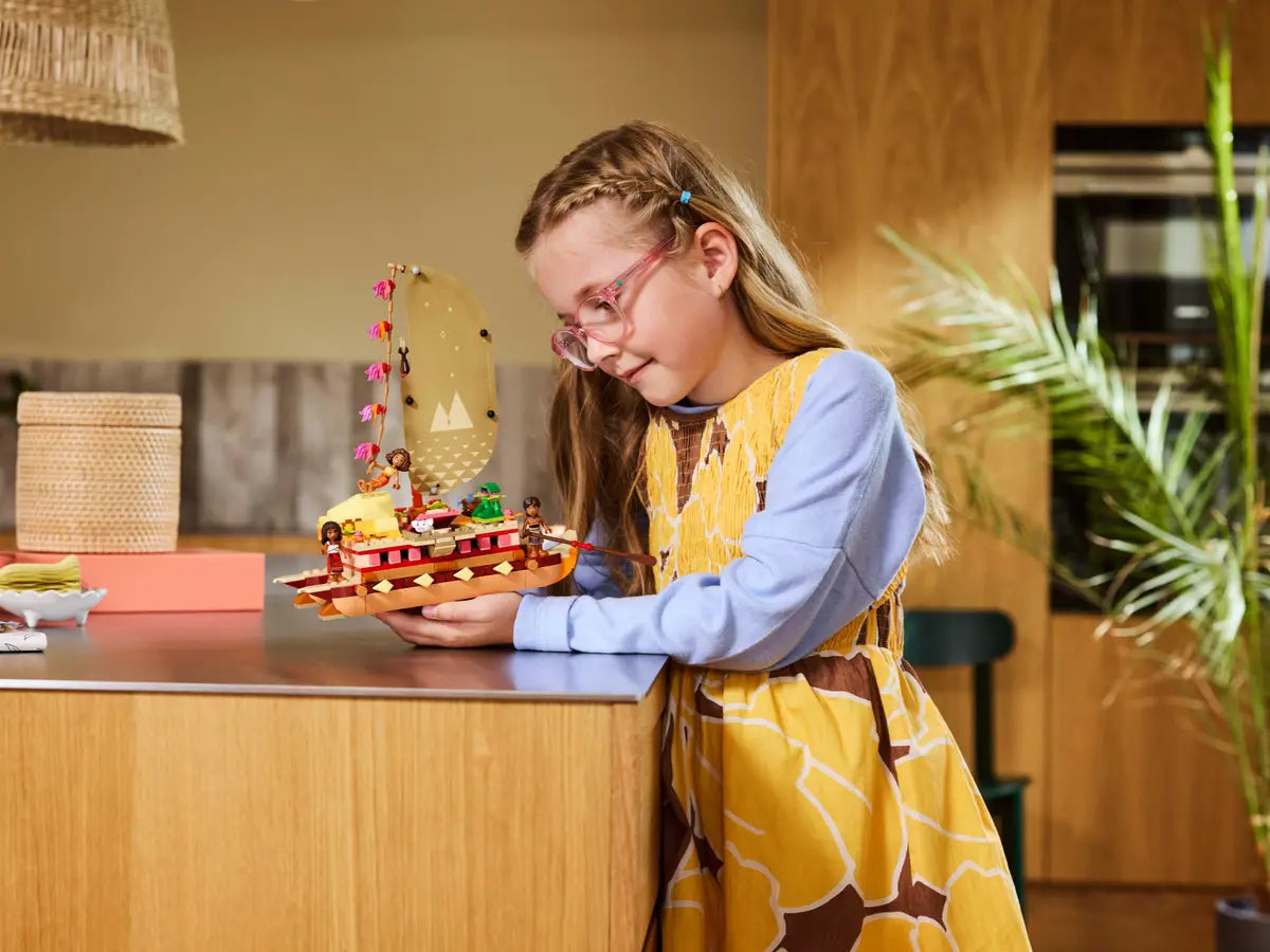 LEGO 43270 Moana's Adventure Canoe