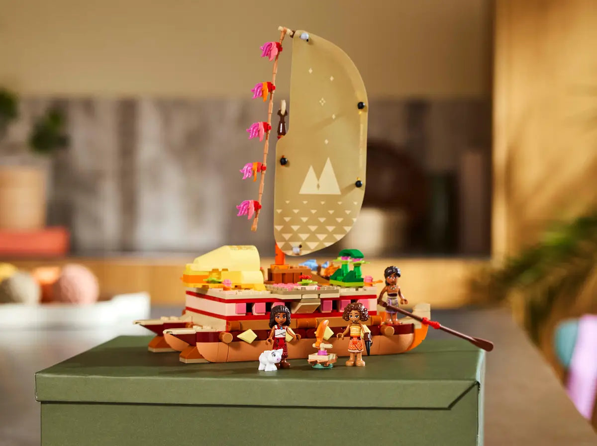 LEGO 43270 Moana's Adventure Canoe