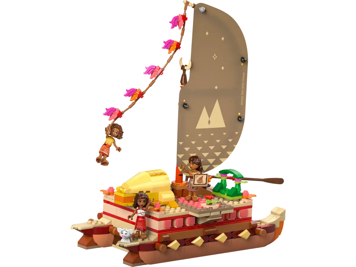 LEGO 43270 Moana's Adventure Canoe