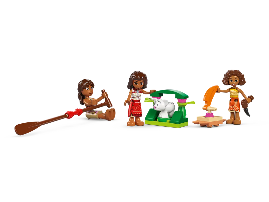LEGO 43270 Moana's Adventure Canoe
