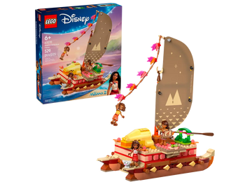 LEGO 43270 Moana's Adventure Canoe