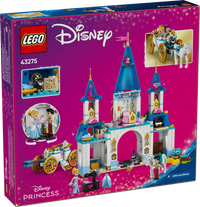 LEGO 43275 Cinderella's Castle & Horse Carriage