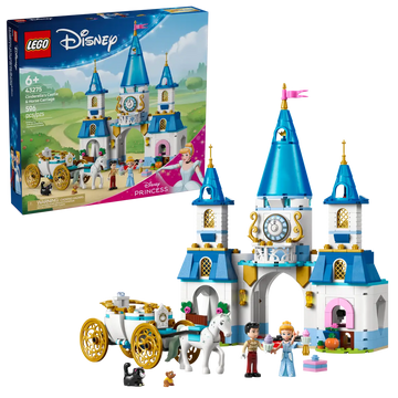 LEGO 43275 Cinderella's Castle & Horse Carriage