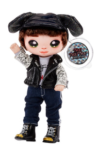 Na! Na! Na! Surprise 2-in-1 Pom Doll Glam Series 1 (Metallic) Assorted