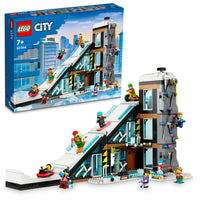 LEGO® City Ski and Climbing Centre 60366 Building Toy Set (1,054 Pieces)