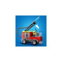 مجموعة ألعاب بناء محطة إطفاء وعربة إطفاء 60375 من ليجو® سيتي (153 قطعة)