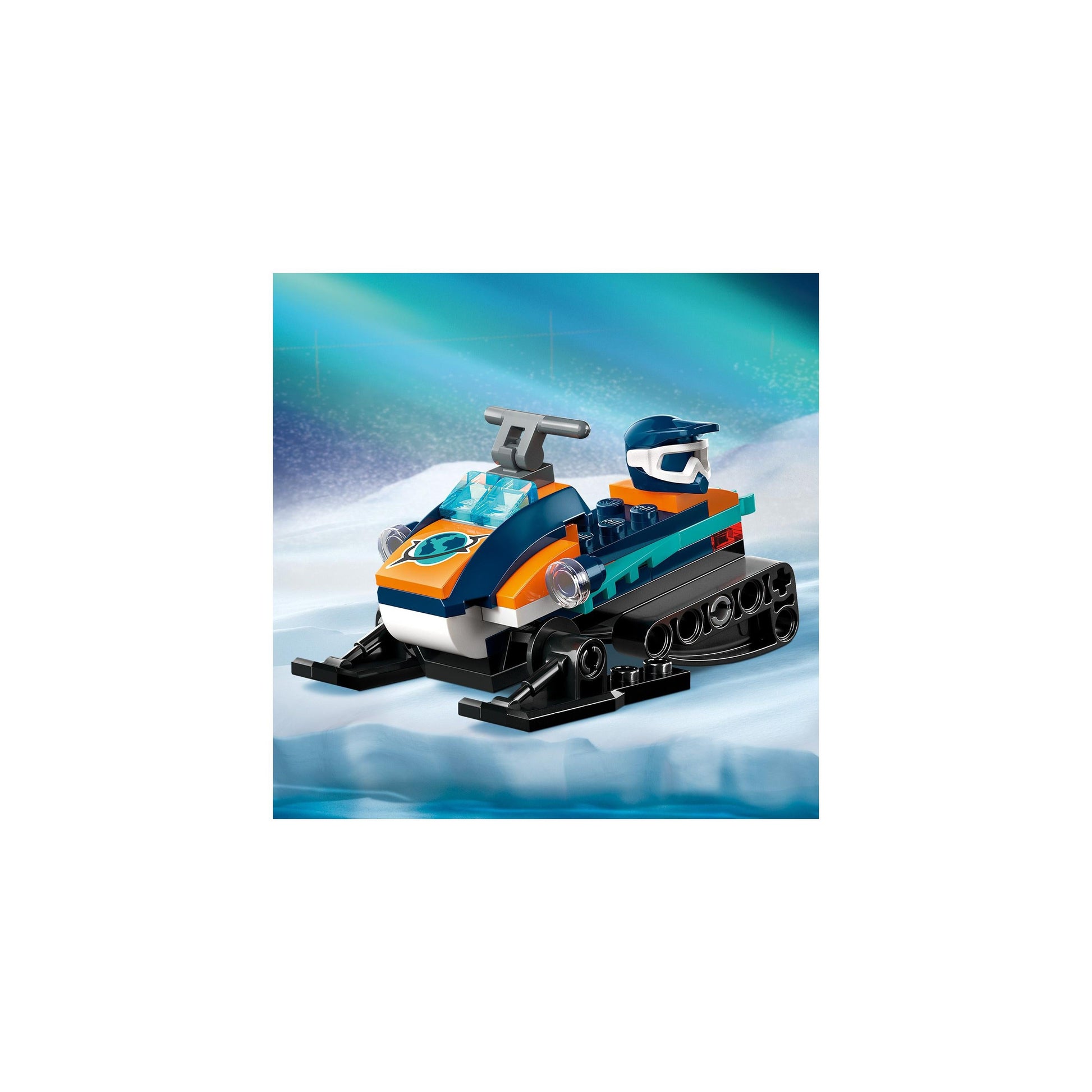 LEGO® City Arctic Explorer Snowmobile 60376 Building Toy Set (70 Pieces)