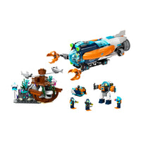 LEGO® City Deep-Sea Explorer Submarine 60379 Building Toy Set (842 Pieces)