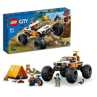 LEGO® City 4x4 Off-Roader Adventures 60387 Building Toy Set (252 Pieces)