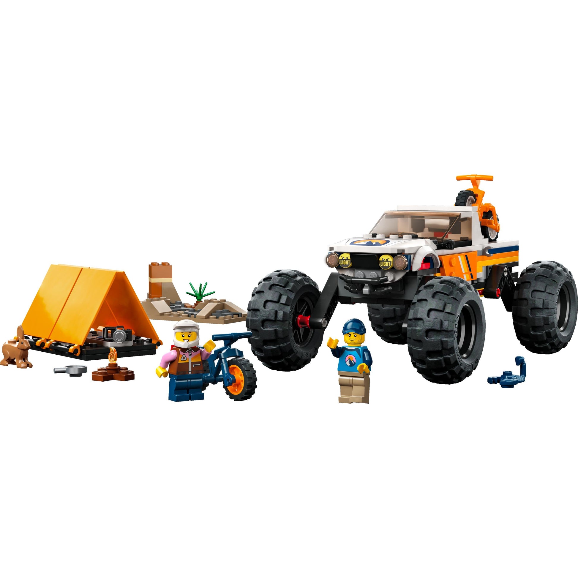 LEGO® City 4x4 Off-Roader Adventures 60387 Building Toy Set (252 Pieces)