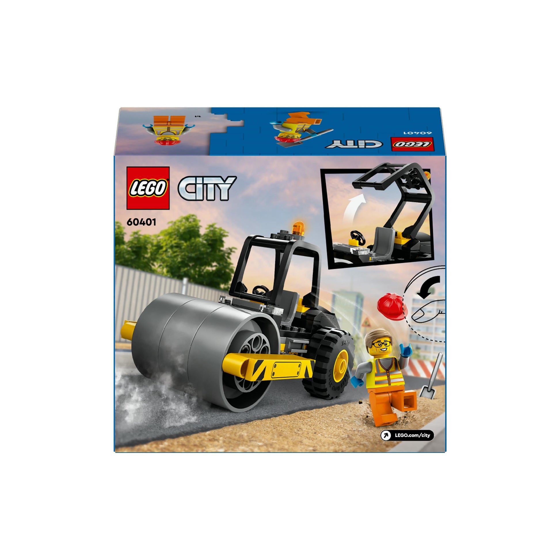 LEGO® City Construction Steamroller Toy 60401