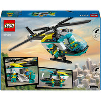 LEGO® City Emergency Rescue Helicopter Building Kit 60405