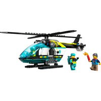 LEGO® City Emergency Rescue Helicopter Building Kit 60405