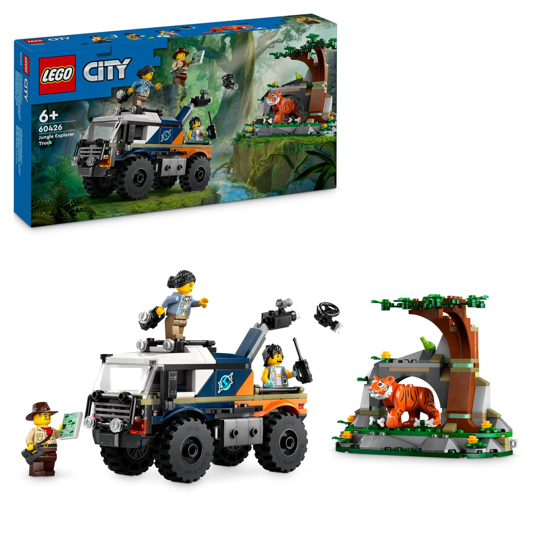 LEGO® City Jungle Explorer Off-Road Truck Toy 60426