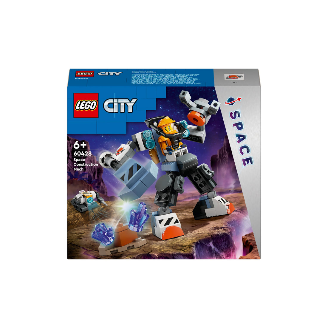 LEGO® City Space Construction Mech Suit Toy 60428