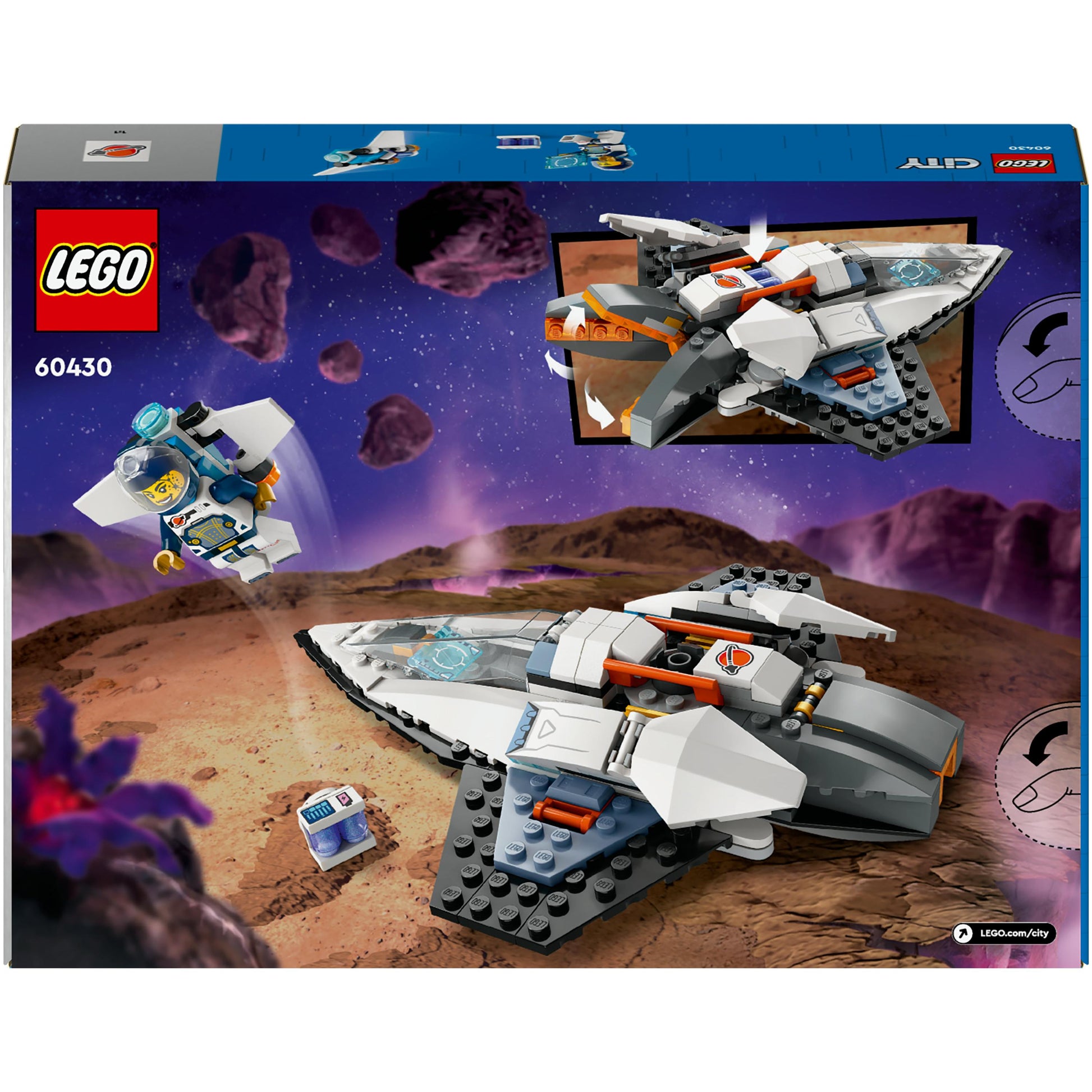 LEGO® City Interstellar Spaceship Toy Playset 60430