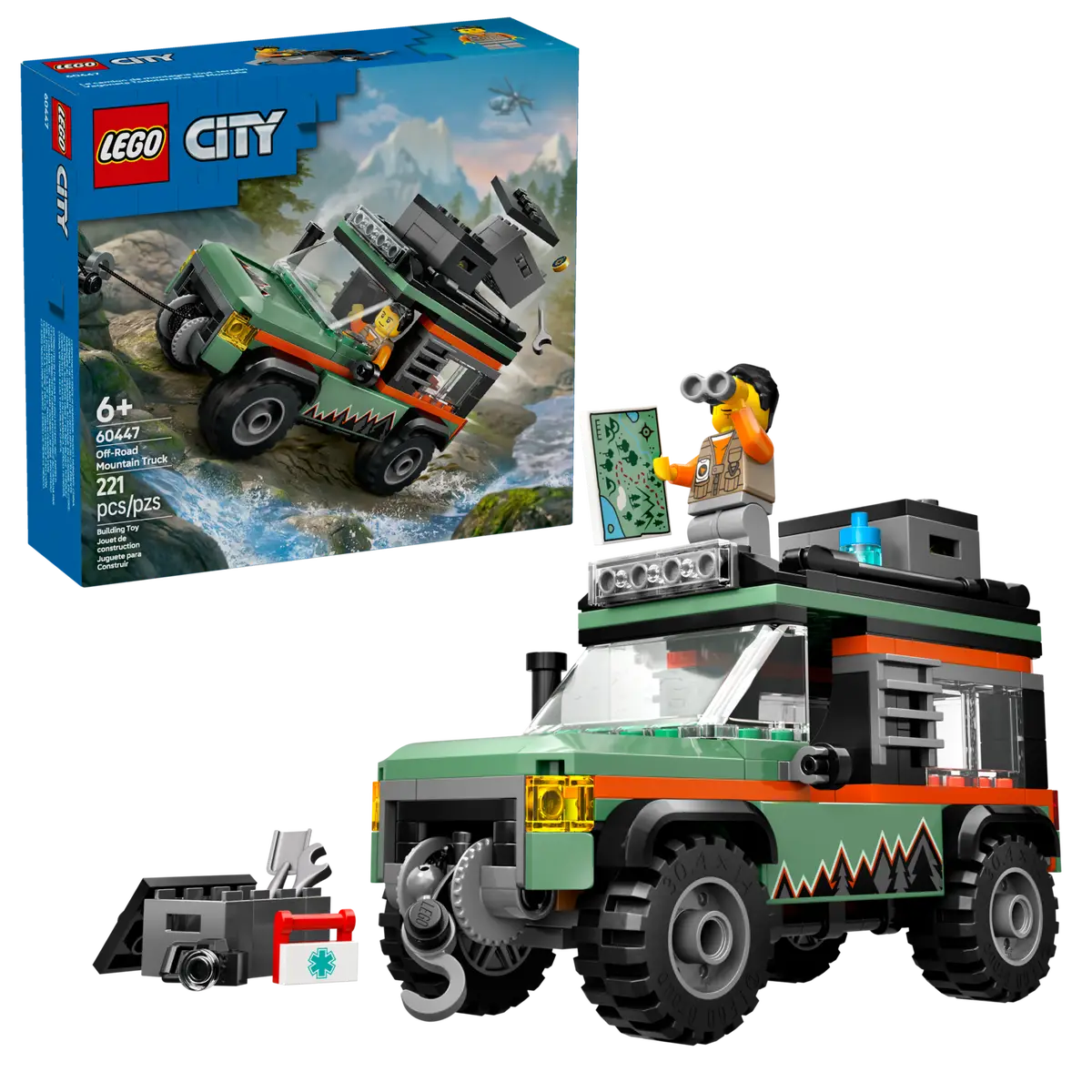 LEGO 60447 Off-Road 4X4 Mounta Truck V29