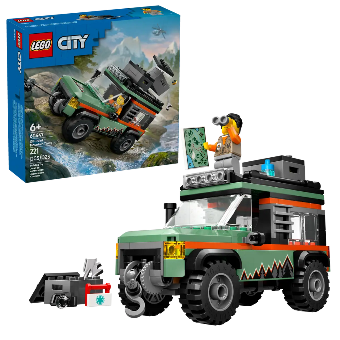 LEGO 60447 Off-Road 4X4 Mounta Truck V29