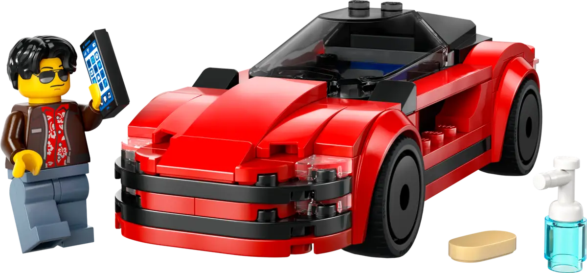 LEGO 60448 Red Sports Car