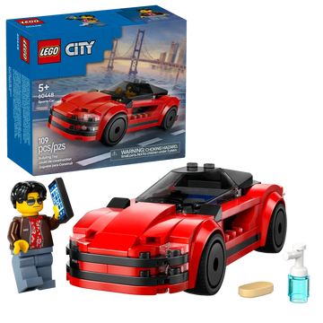 LEGO 60448 Red Sports Car