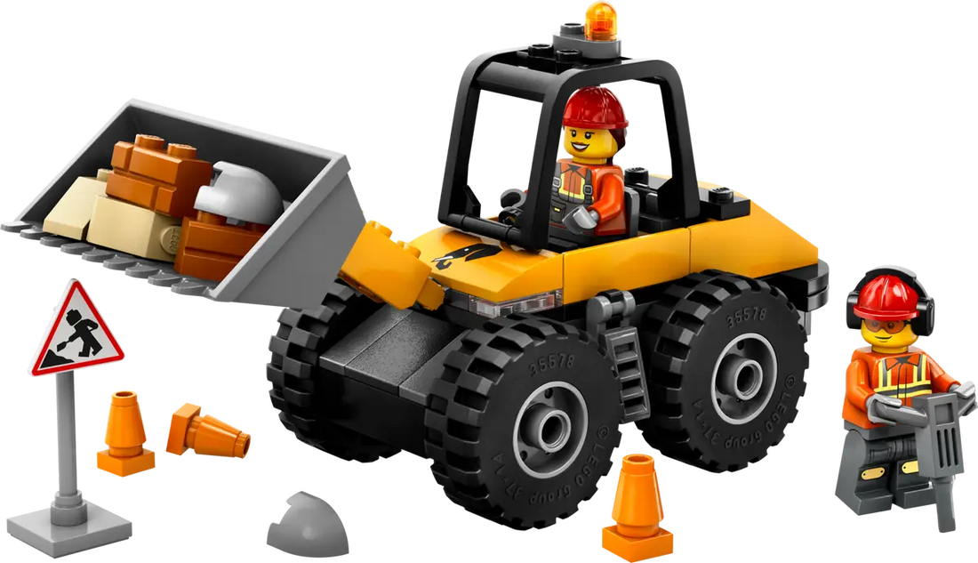 LEGO 60450 Yellow Construction Wheel Loader