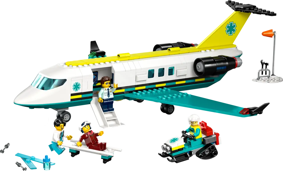 LEGO 60465 Emergency Air Ambulance Airplane