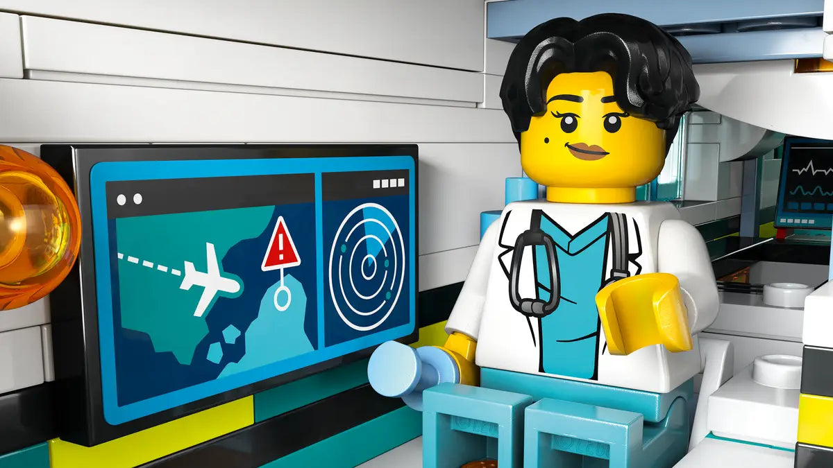 LEGO 60465 Emergency Air Ambulance Airplane