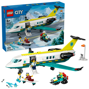 LEGO 60465 Emergency Air Ambulance Airplane
